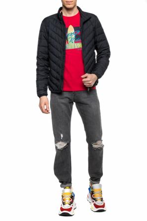 Raincoat with a collar, zdjęcie 2 Raincoat with a collar od EA7 Emporio Armani